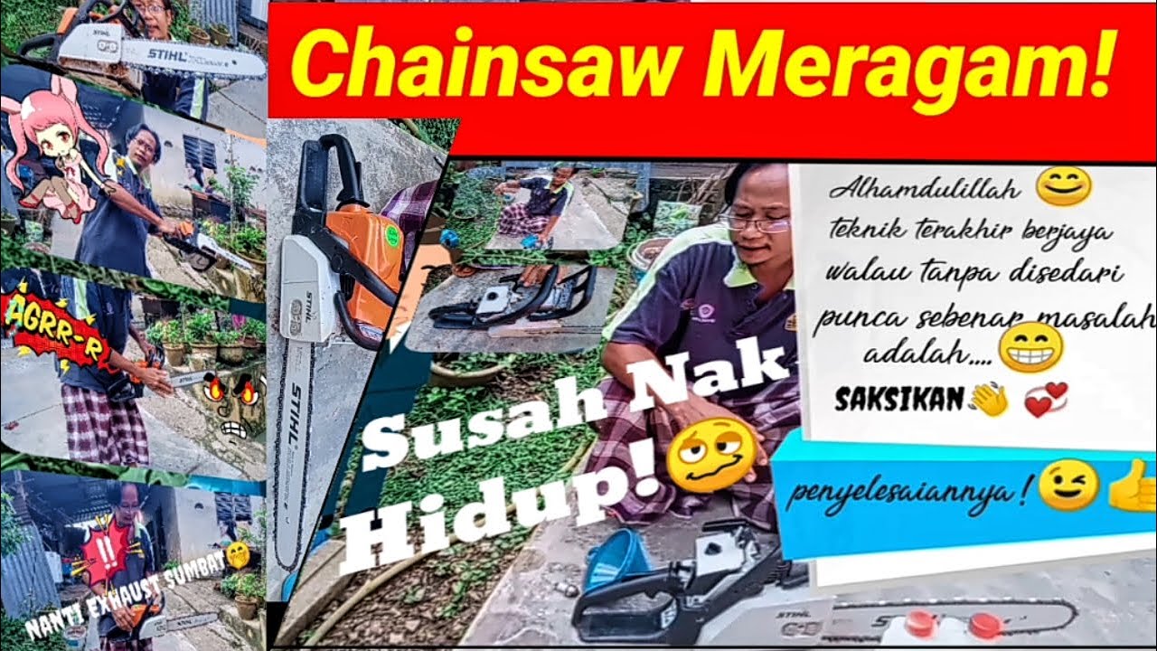 💥Chainsaw Meragam Tak Mahu Hidup💥