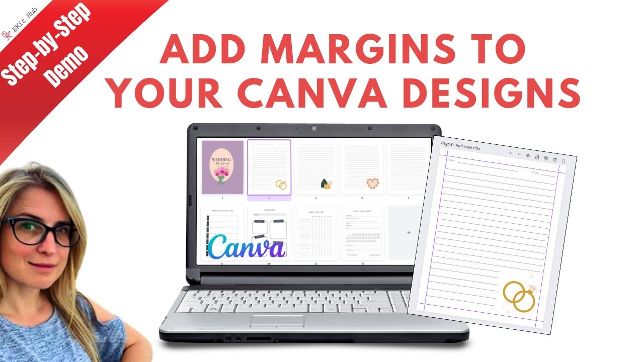 Как добавить поля в дизайн Canva