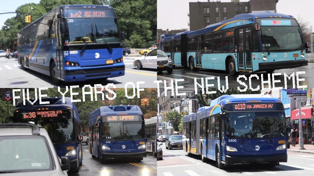 MTA NYC Bus: Five Years of the Blue and Gold 