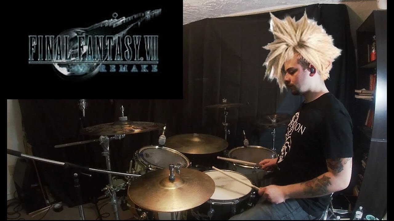 SallyDrumz - Final Fantasy VII Remake - The Airbuster (Those Who Fight) Drum Cover