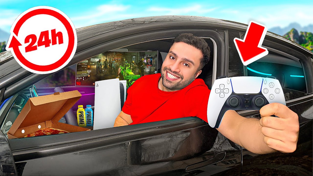 تسلامو به اتاق گیمنت تبدیل کردم و ۲۴ ساعت توش موندم😎🎮
