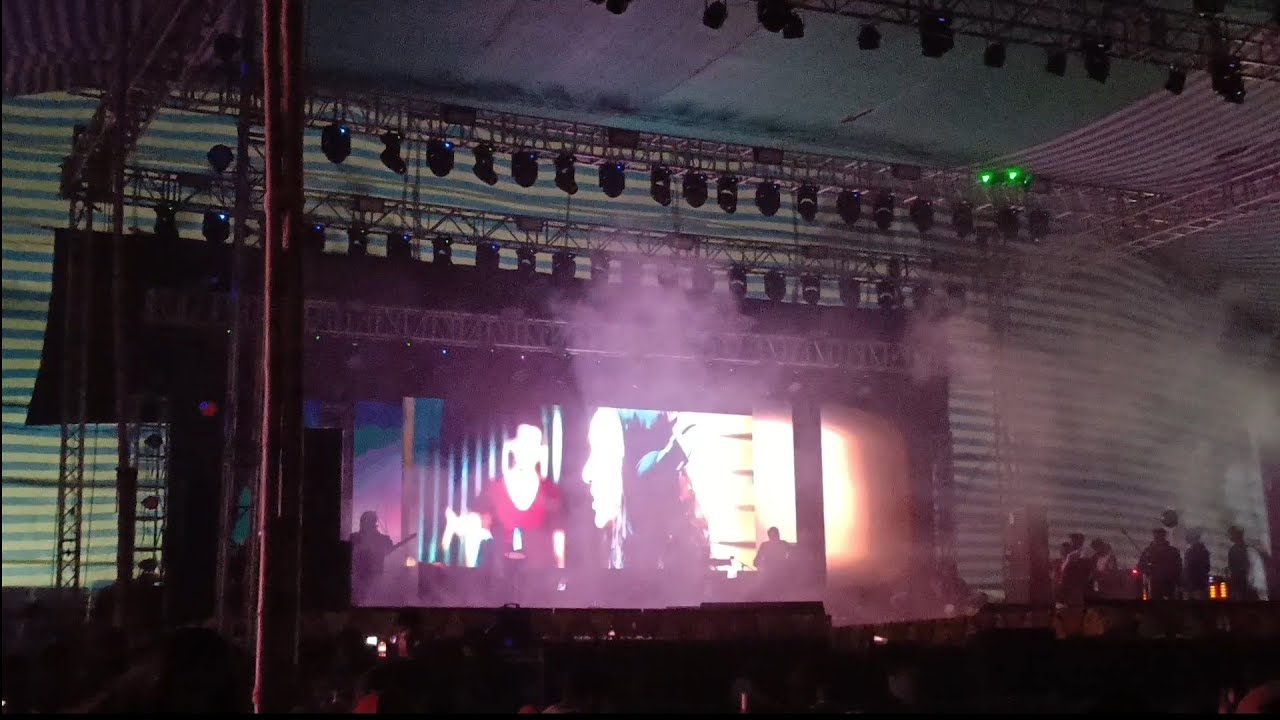Palak Muchhal | Live Concert Gangarampur Thangapara Entry scene 
