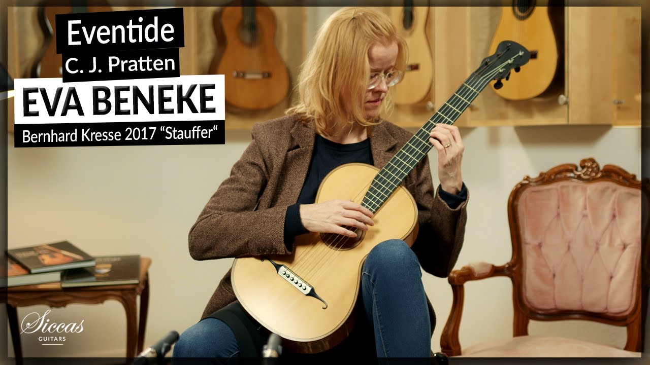 Eva Beneke plays Eventide by C. J. Pratten on a 2017 Bernhard Kresse 
