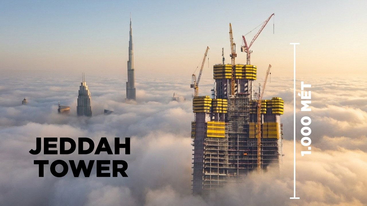 ĐỈNH CAO XÂY DỰNG. Arab Saudi Hoàn Thành Tòa SIÊU THÁP 1KM. Công Trình Thách Thức Mọi Giới Hạn.