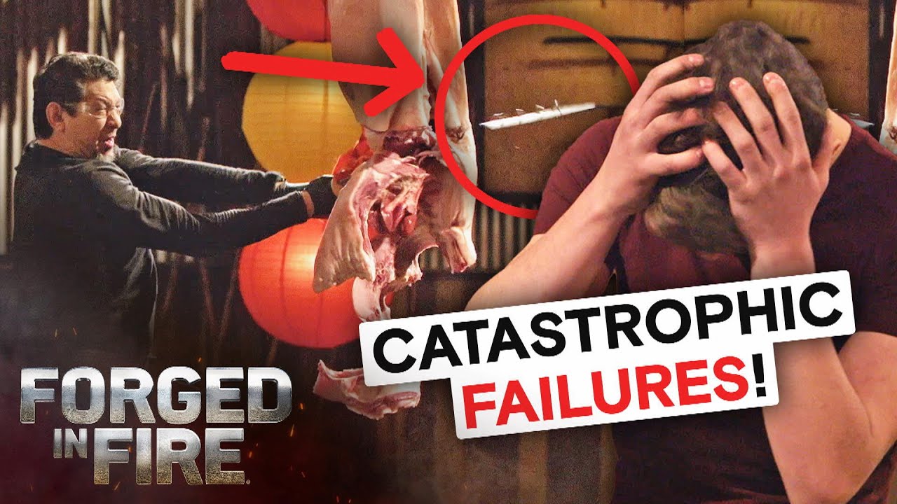 THE MOST SHOCKING BLADE FAILS! | Forged in Fire