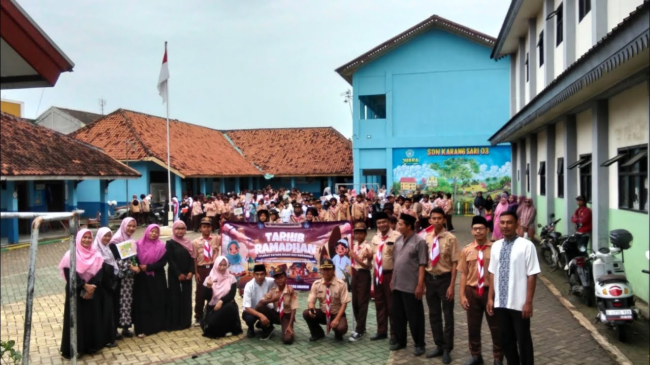 Tarhib ramadhan di SDN Karangsari 03 