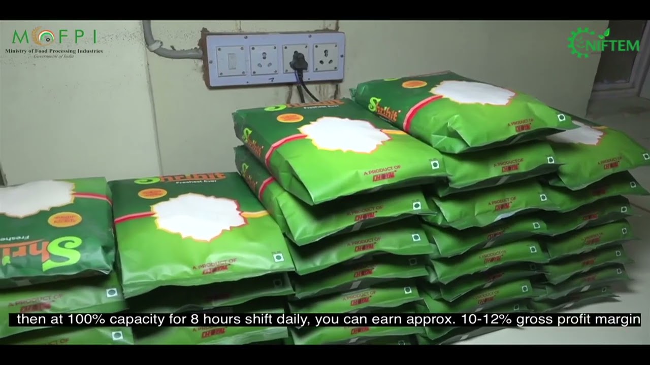 Ragi Flour Mill Processing