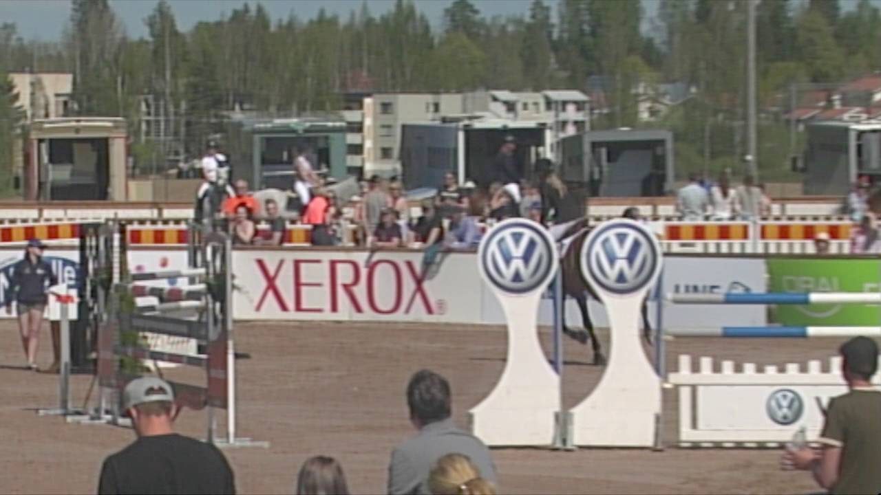 Jensen Janna & Calbay 140+145cm @ Ratsastuskeskus Aino & Tuusulan Derby 2016  HD