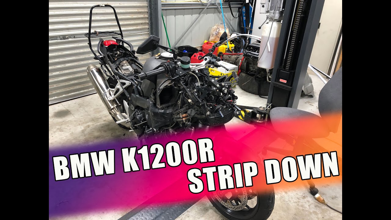 BMW K1200R STRIP DOWN