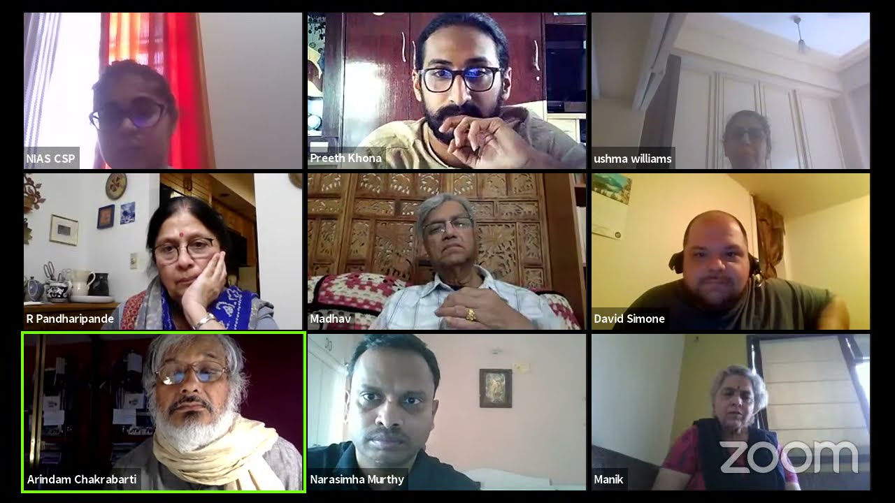 Prof. Arindam Chakrabarti - Reality of the Past & the Future - 28 April 2021- Lecture 14