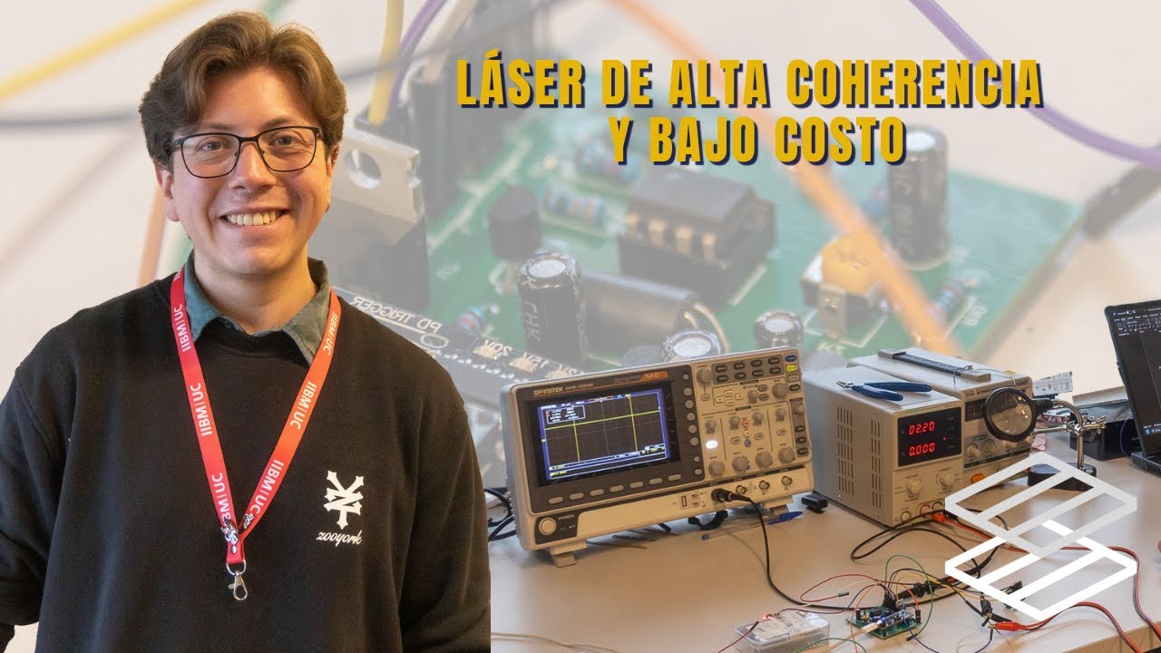 Láser de alta coherencia y bajo costo