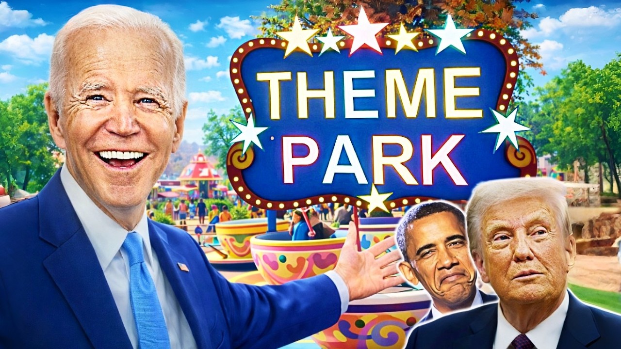 US Presidents Open a Theme Park | Presidents Play Fun Park Simulator