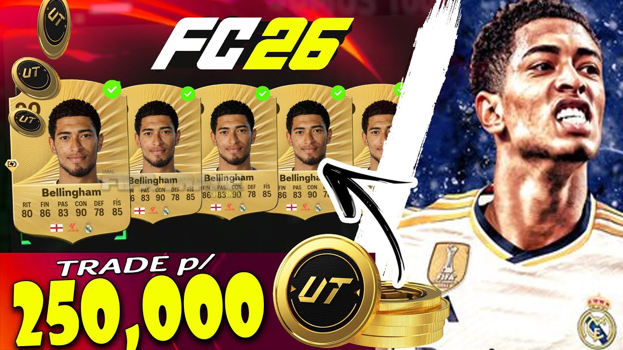 FC 26 | COMO FAZER até 250K em 35 MINUTOS DICA DE TRADE iniciante Ultimate Team | FIFA TRADE CHANNEL