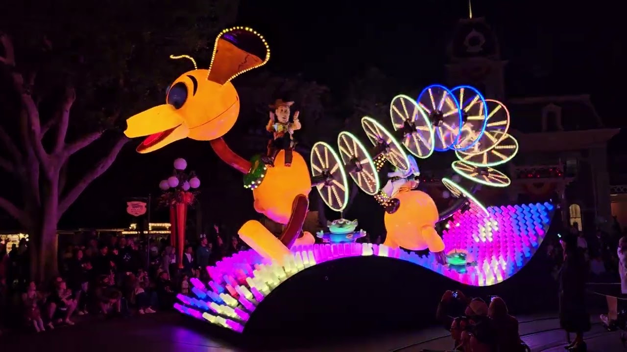 Disneyland 'Paint the Night' Parade Toy Story Characters: Oct 2025 
