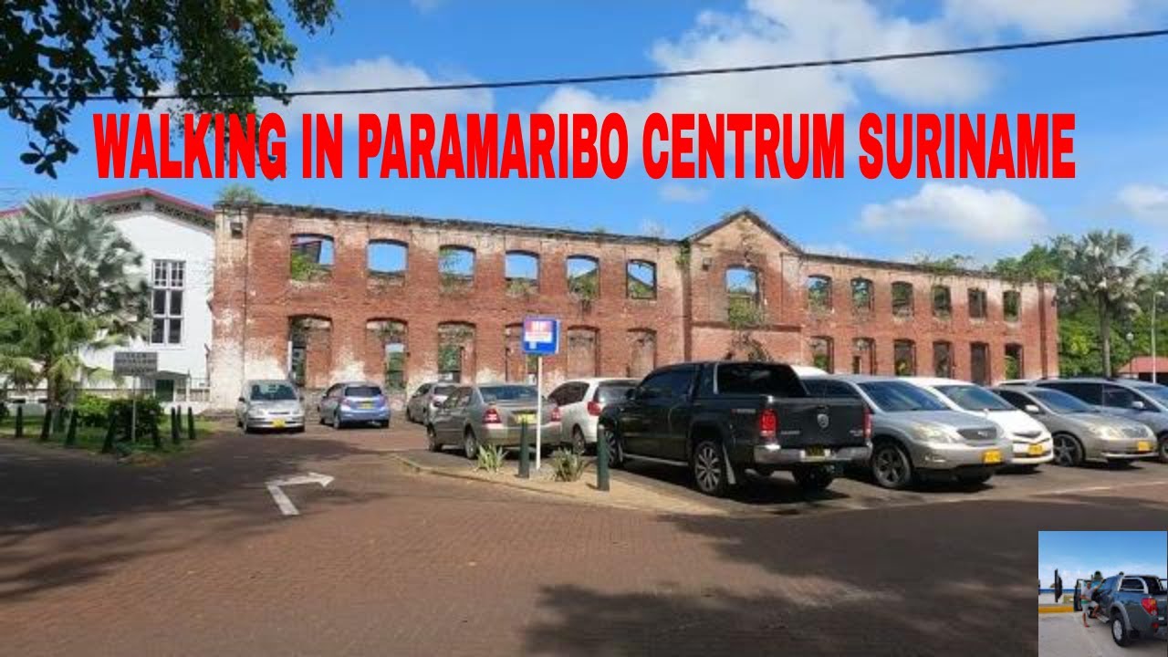 WALKING  TOUR IN PARAMARIBO CENTRUM SURINAME(Official Video)