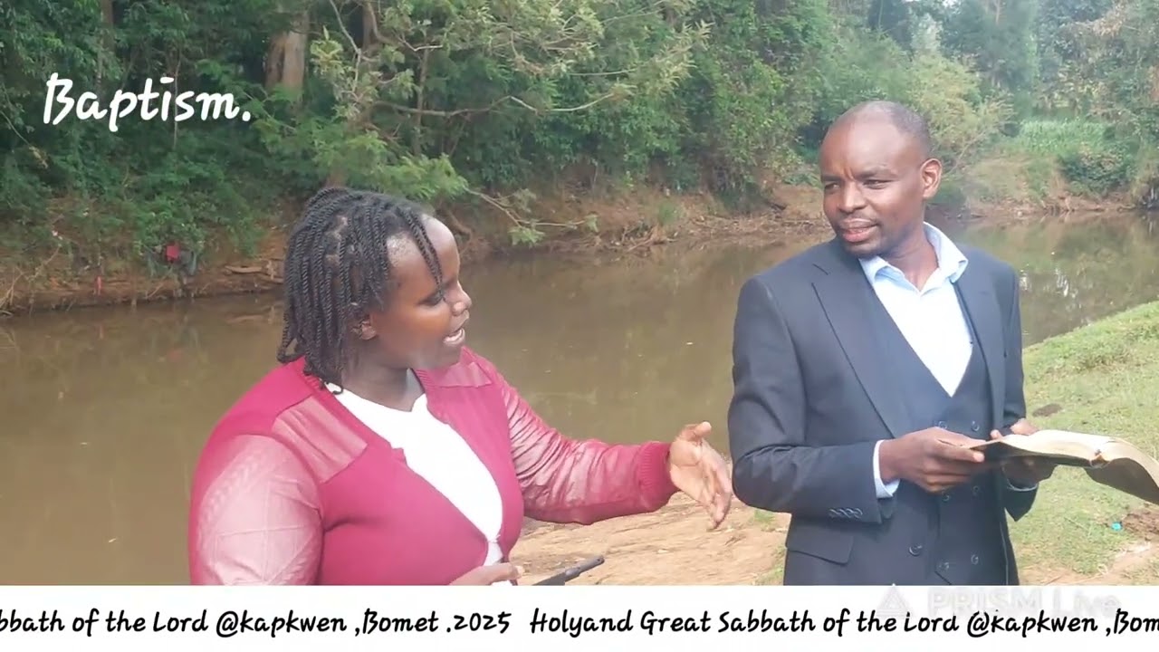 Baptism of Sis Anne and Bro Evans Bomet_Nyangores river _2025_ 12_27
