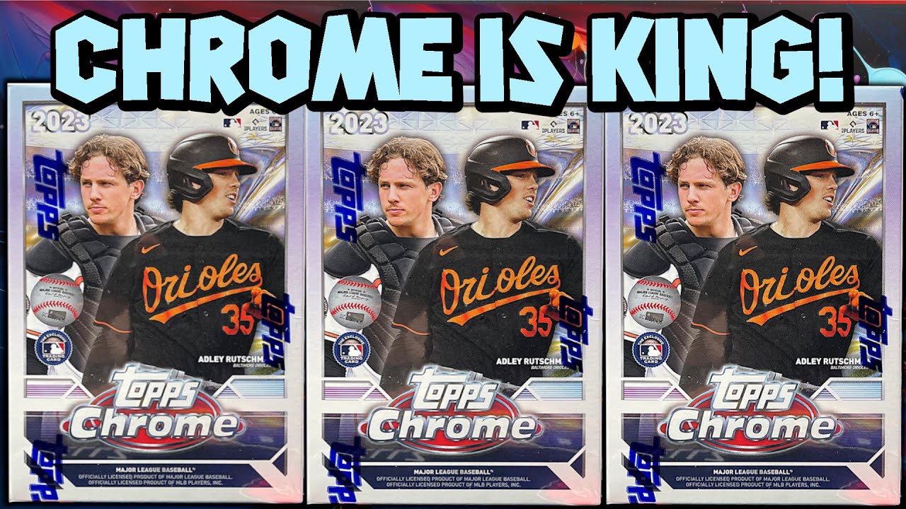 Opening 2023 TOPPS CHROME Blaster Boxes!!! NEW BASEBALL CARDS RELEASE!!!