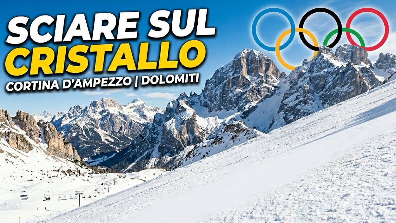Sciare sul Cristallo Cortina ⛷️