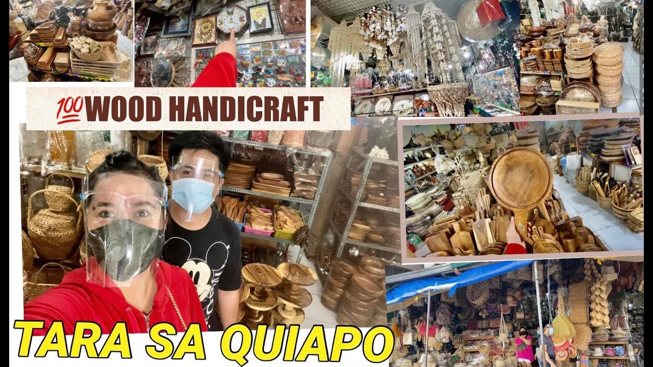 WOOD HANDICRAFT SA QUIAPO PHILIPPINE'S