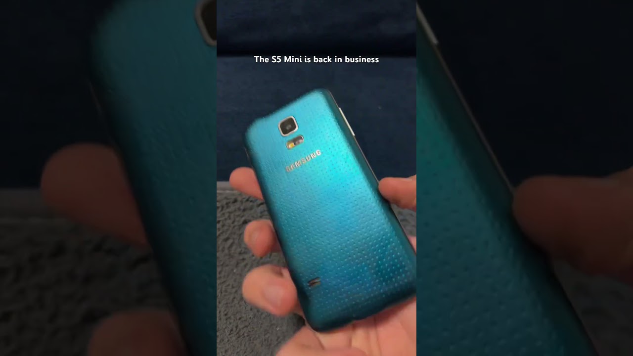 The S5 Mini is back in business. Still no watercolor effect tho