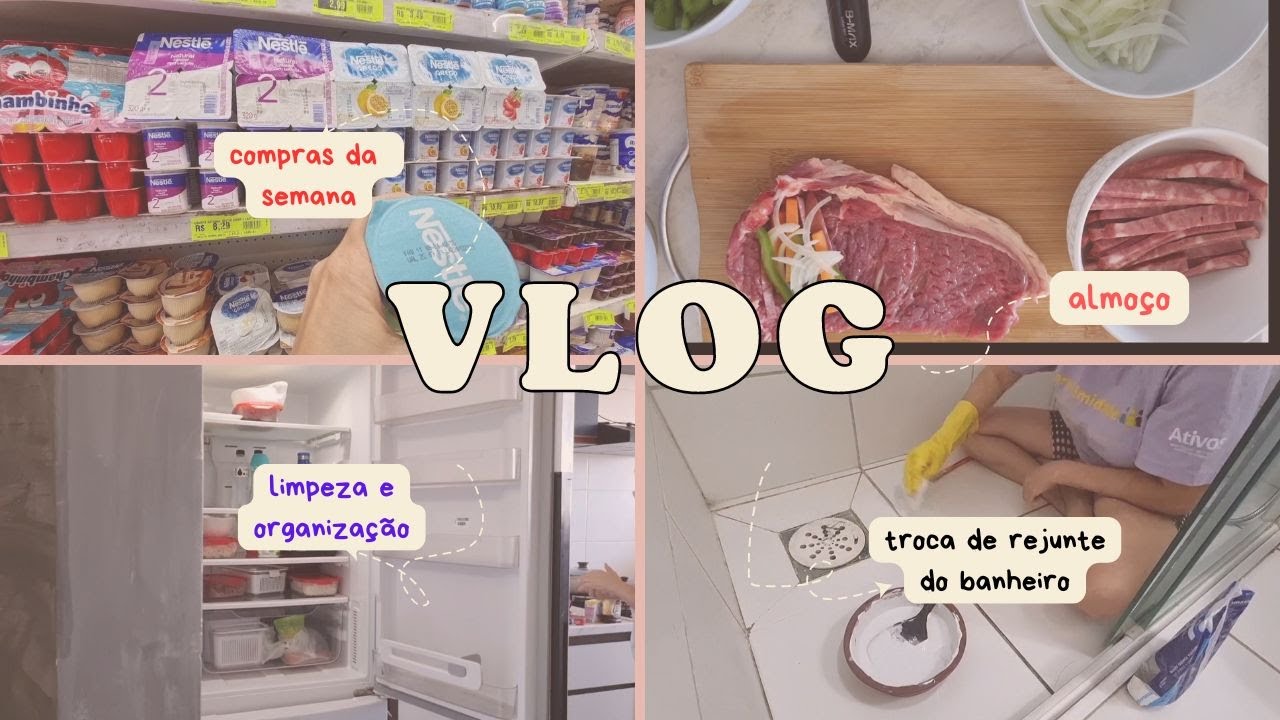 Vlog #25 - Vlog da  Semana #organização #vidadedonadecasa
