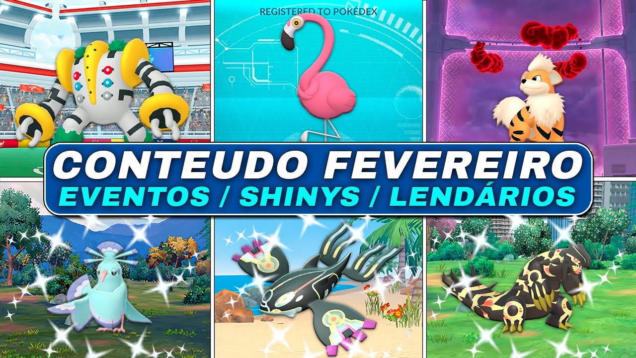 GUIA COMPLETO de Fevereiro no Pokemon GO - Teremos MUITOS Lendários FORTISSIMOS