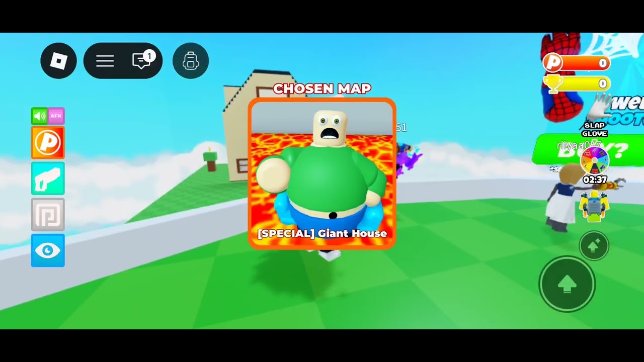 Trying to survive lava 