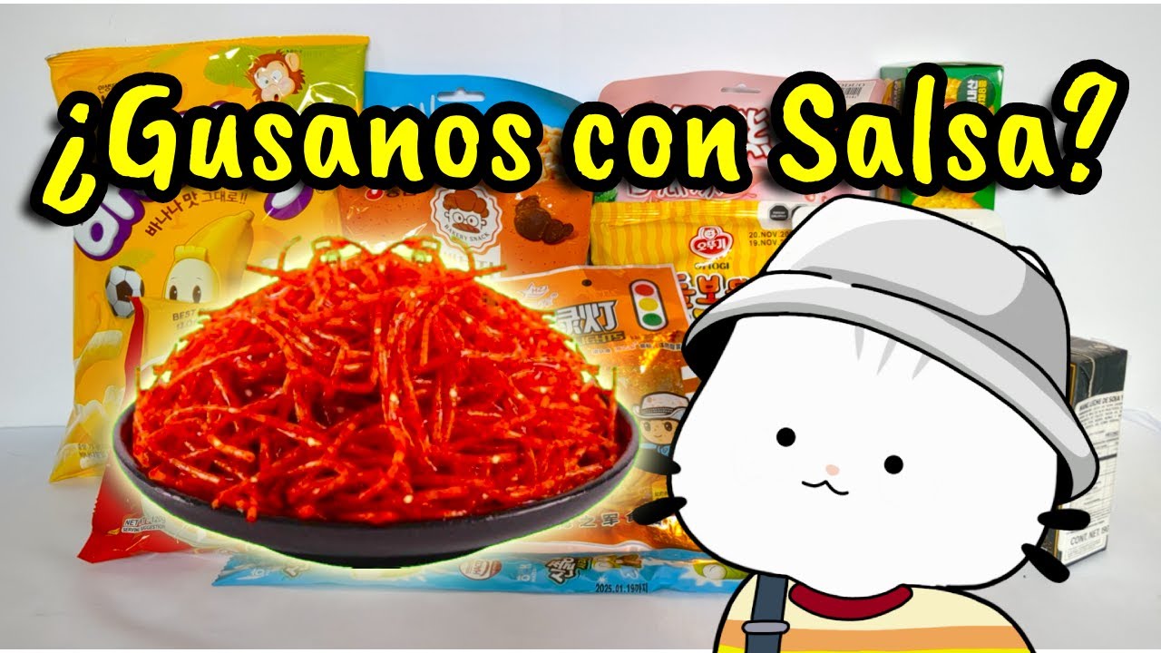 Probando Dulces Coreanos RAROS