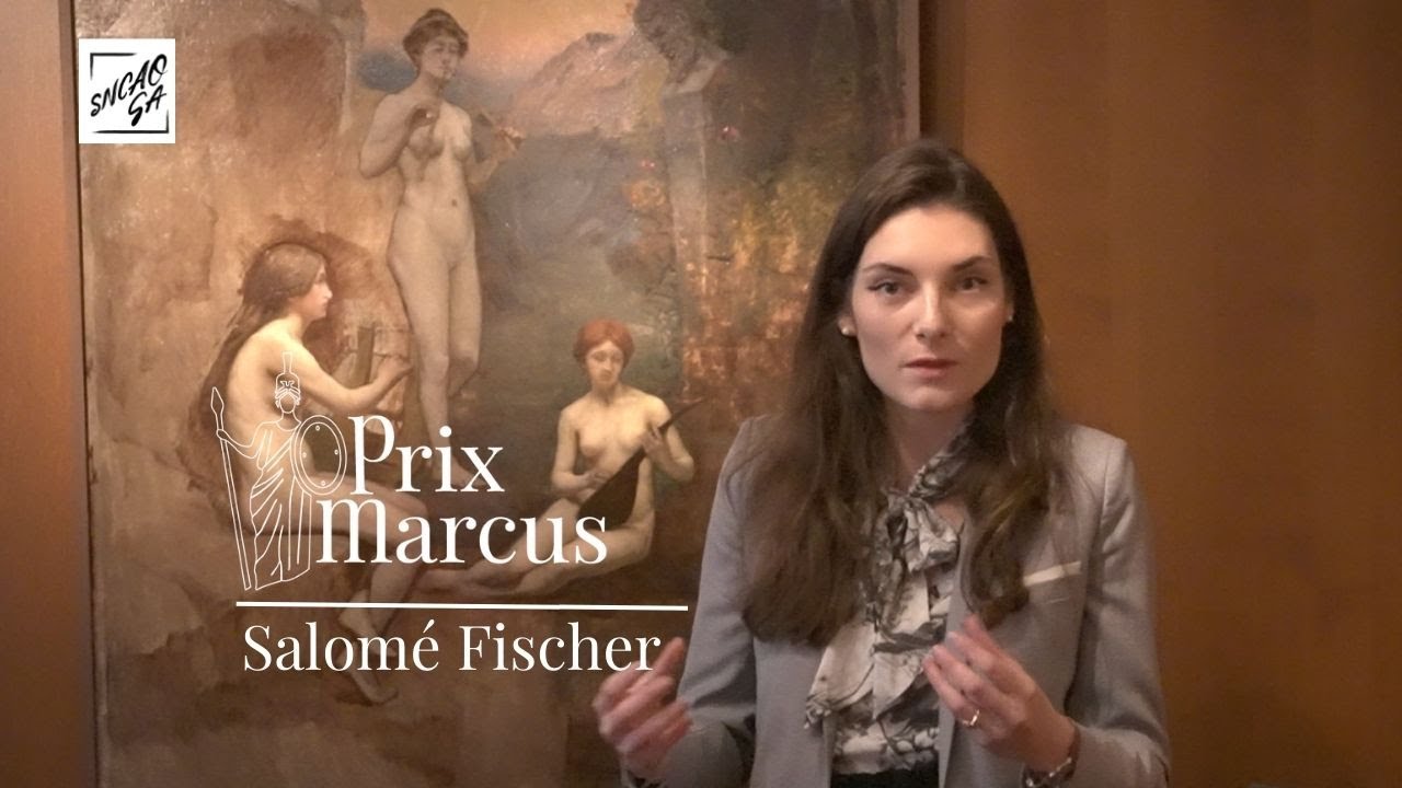 Le prix Marcus : Salomé Fischer 