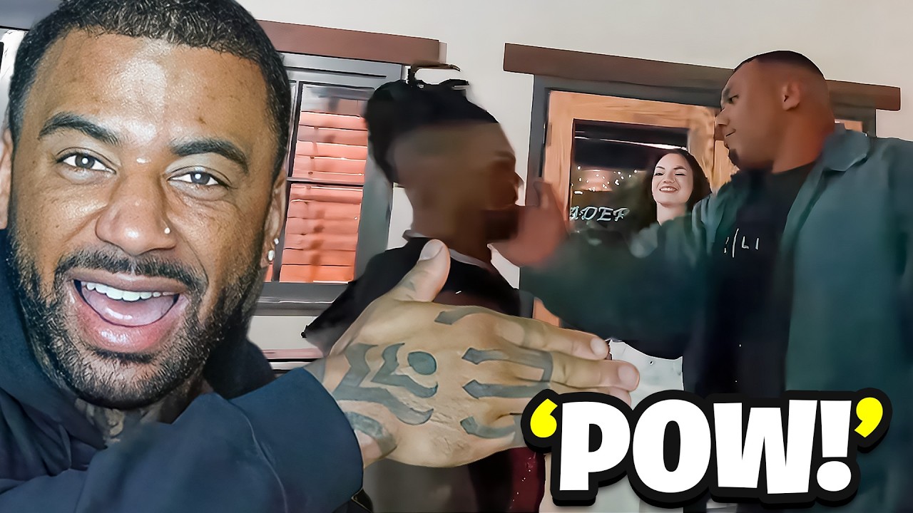 McQueen Reacts To Deen The Great Getting SL*PPED By Larry Wheels!