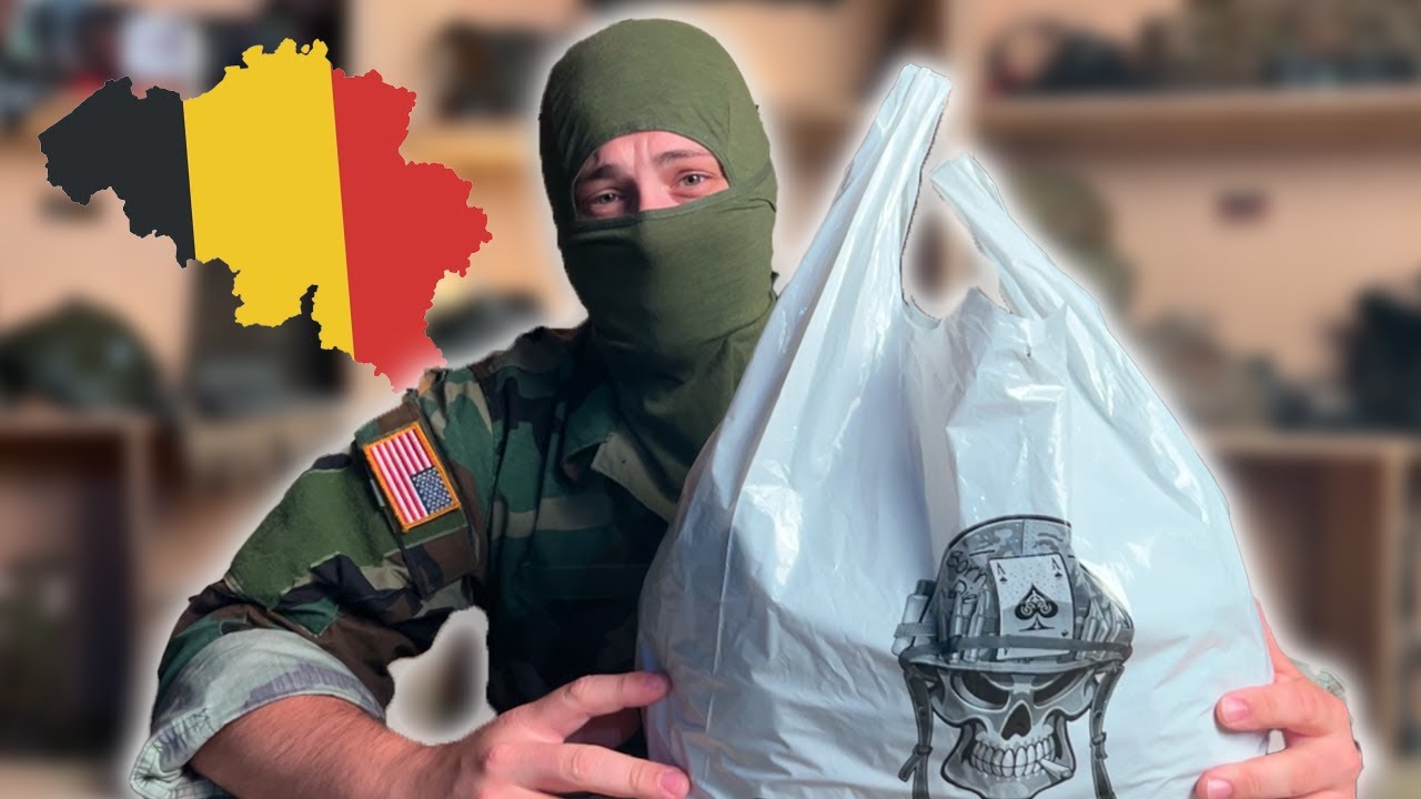 RARE Finds From a FOREIGN Surplus Store || Stockoma Belgium Military Gear Haul