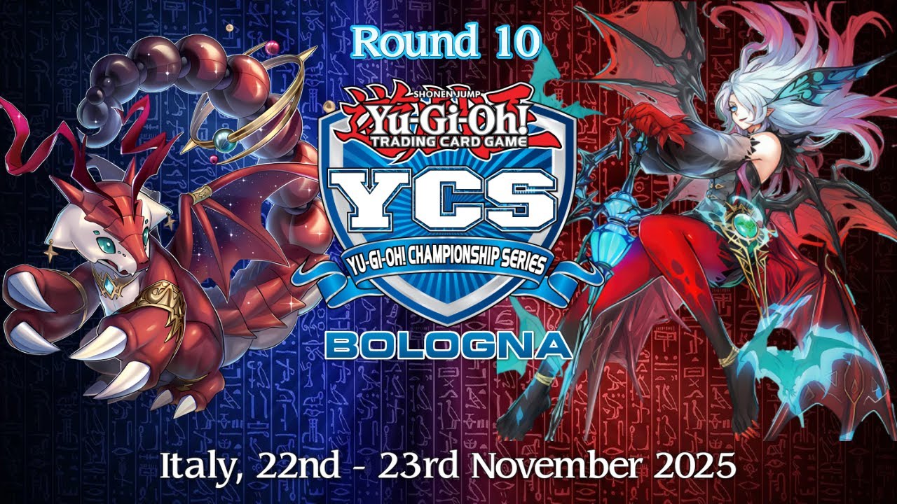 YCS BOLOGNA │ Dracotail VS White Forest │ Round 10 Yu-Gi-Oh! November 2025
