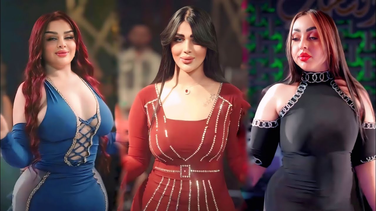 رقص عراقي فاخر بإحساس أنثوي | دلع خليجي وإضاءة ذهبية 💃🔥
