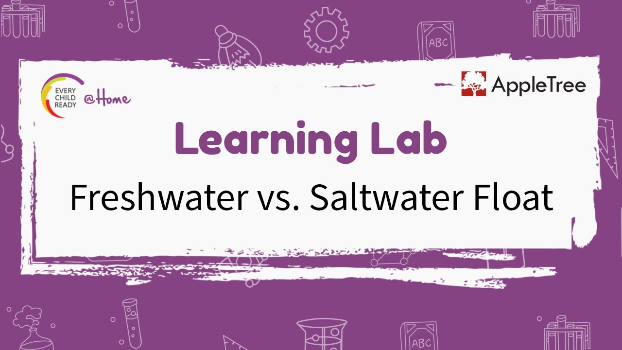 Freshwater vs. Saltwater Float Learning Lab