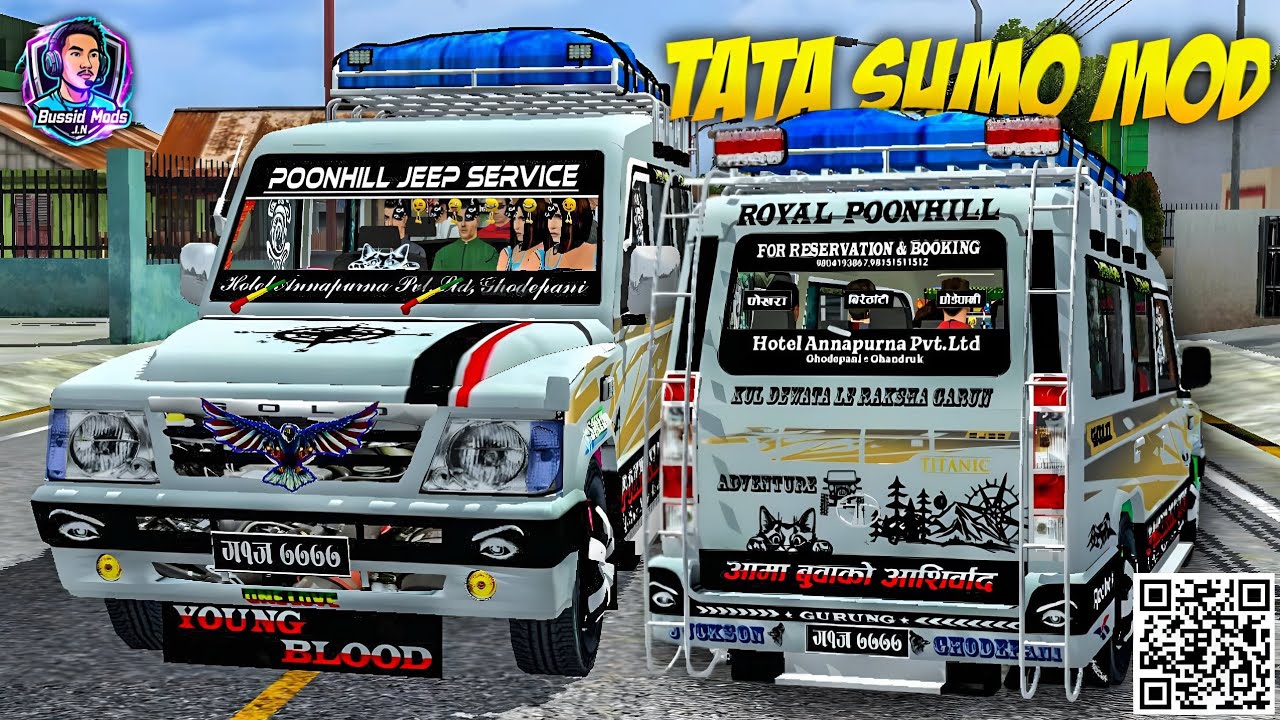 New TATA Sumo Gold Mod || Bussid Mods .I.N