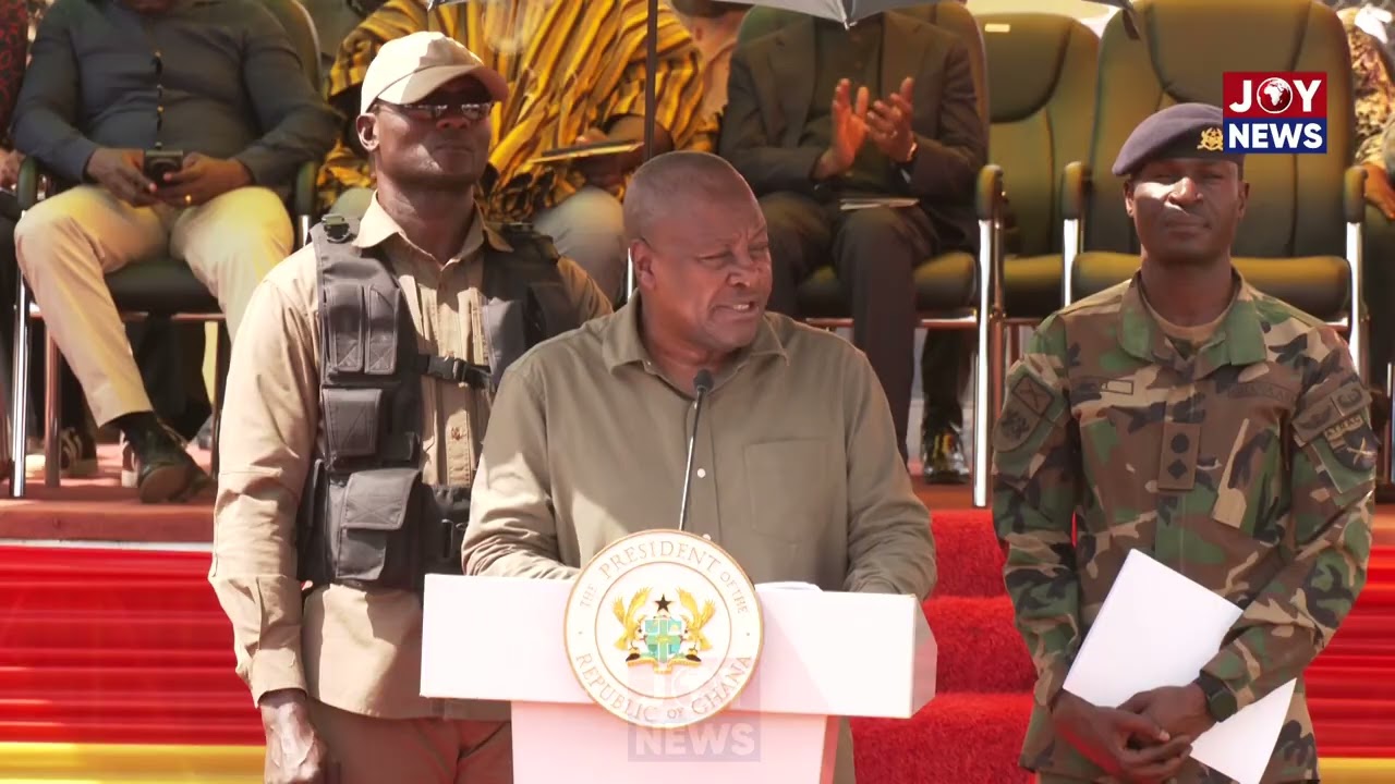Mahama says govt is supporting the Prisons Service to boost large-scale farming.