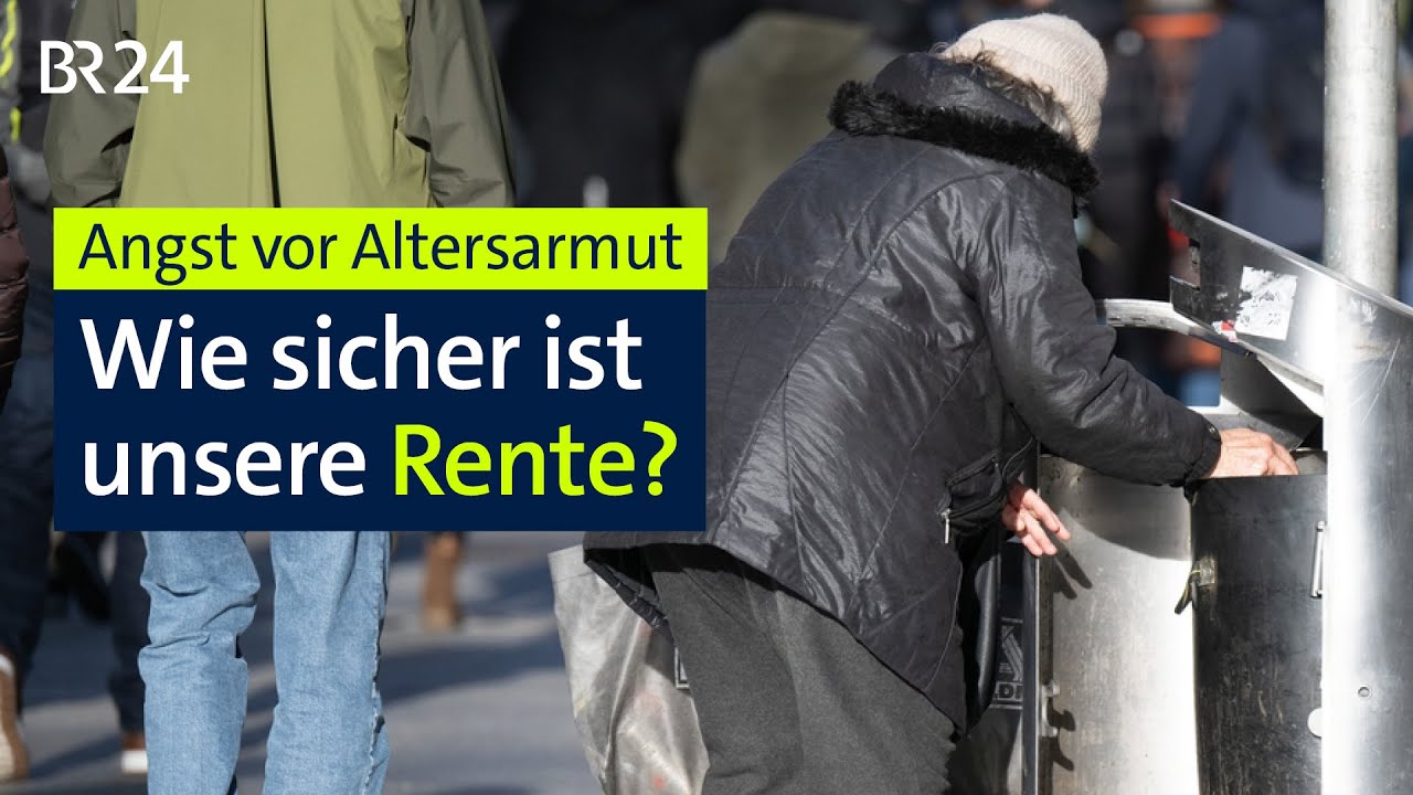 Angst vor Altersarmut: Wie sicher ist unsere Rente? | Münchner Runde | BR24live