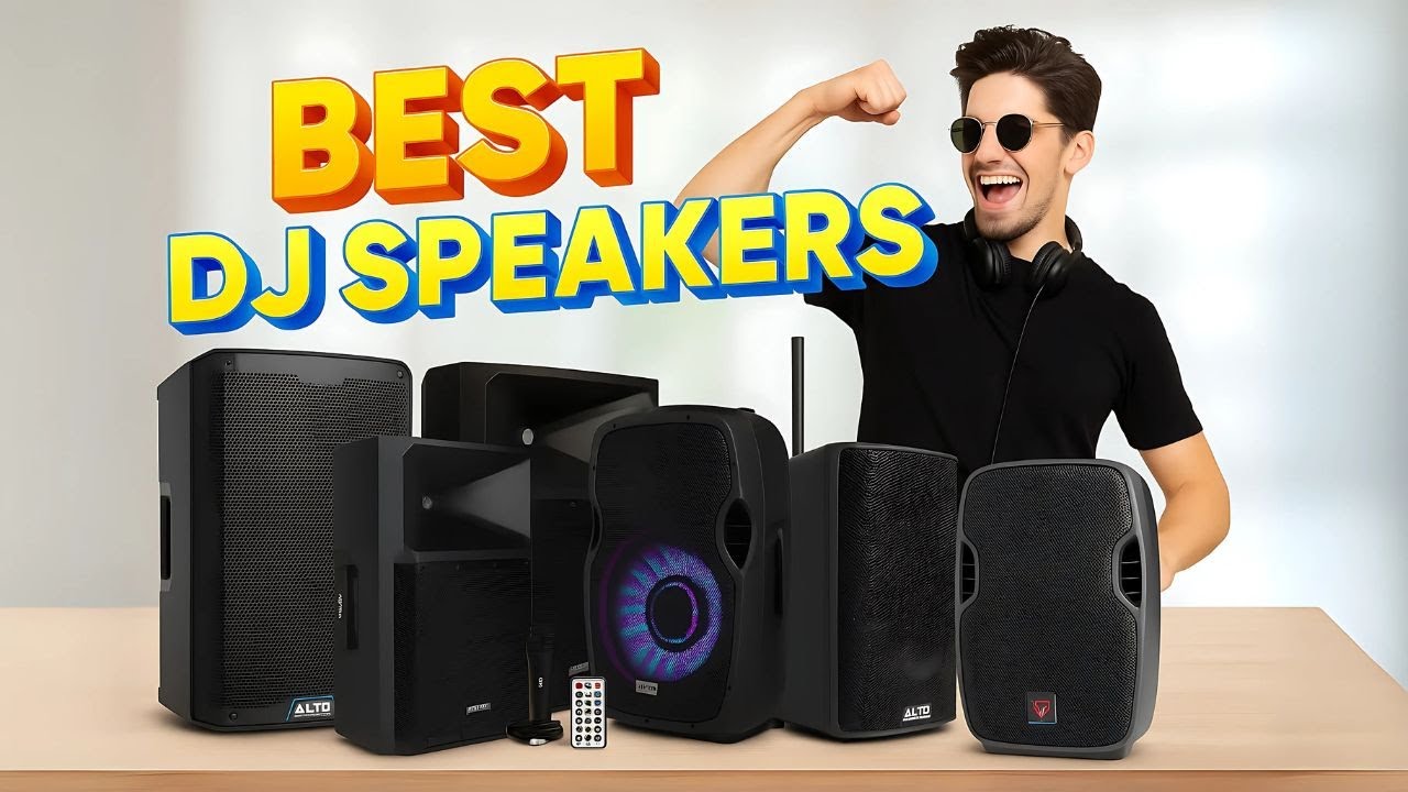 Top 5 DJ Speakers 2025 🎶 | Ultimate PA Sound Systems for DJs & Events