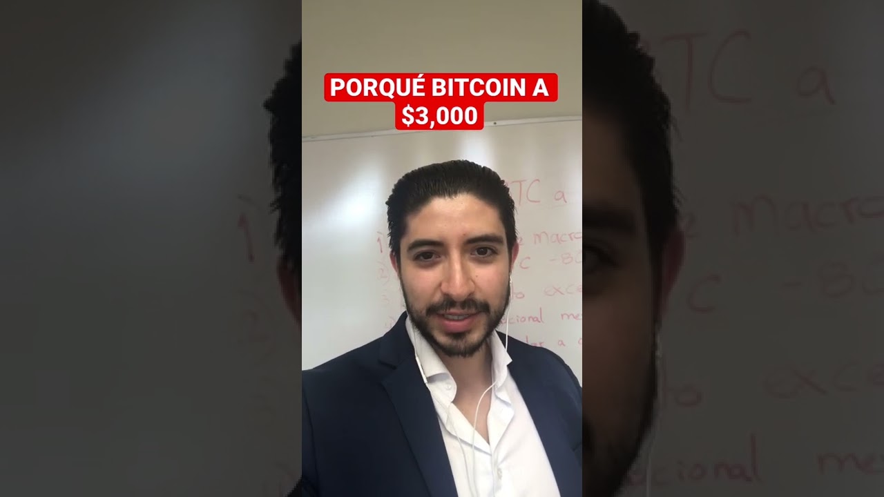 PORQUÉ BITCOIN PUEDE CAER A $3,000 