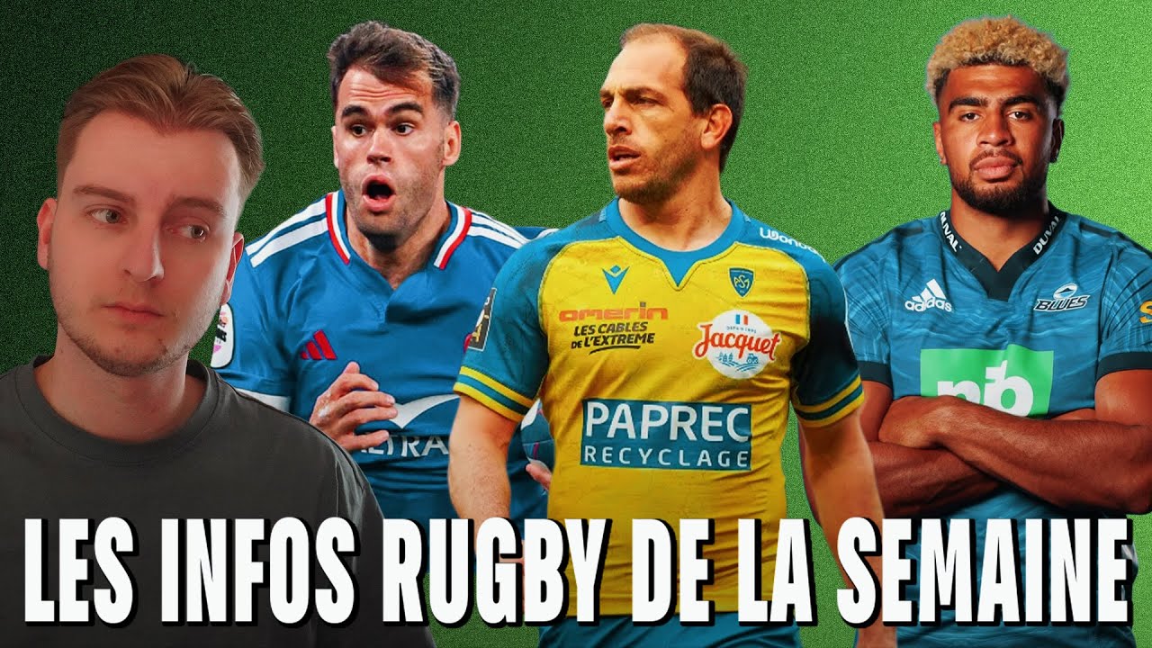 Penaud marque l'histoire, Serin prolonge au RCT... Les infos rugby de la semaine #8