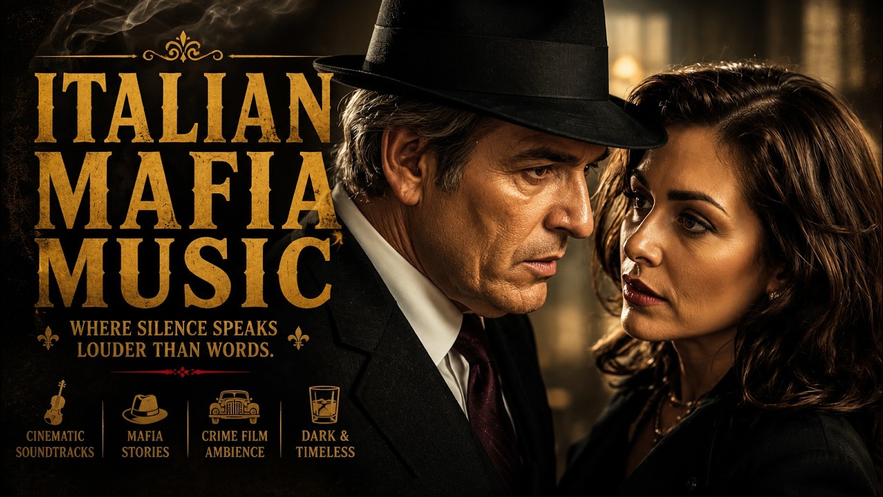 Dark Italian Mafia Music | Love and Power in the Crime World 1950's