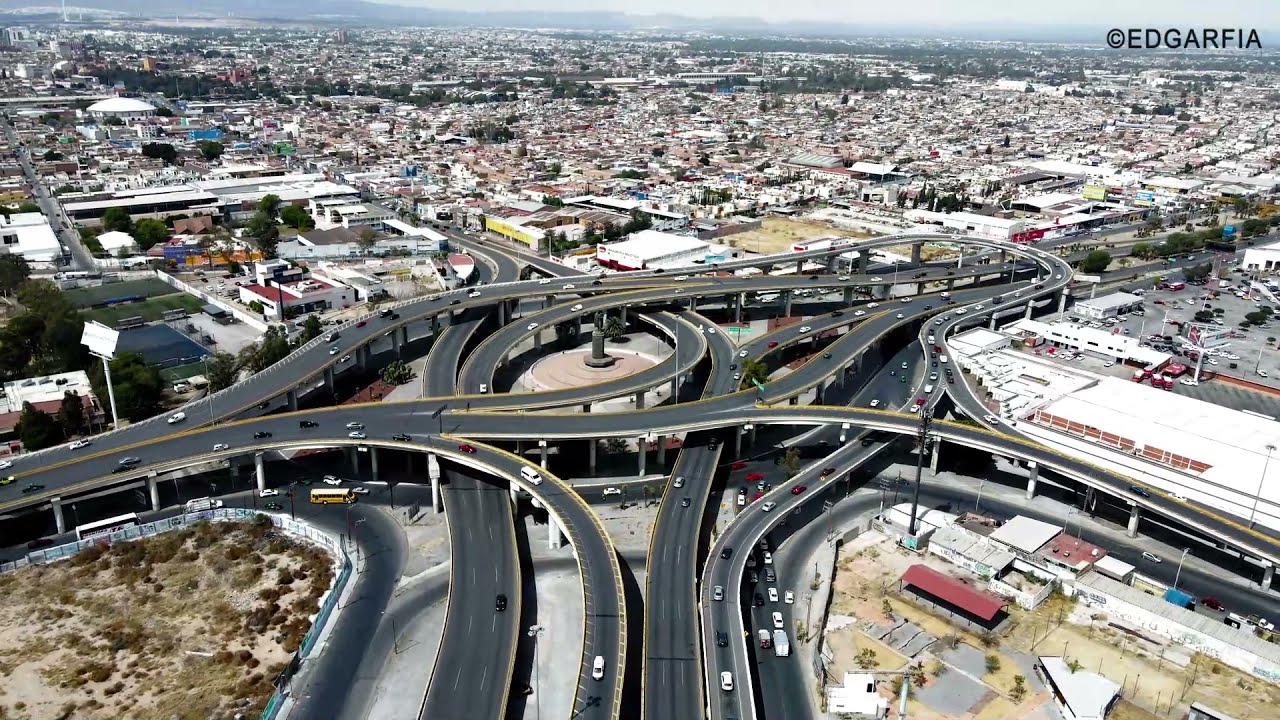 Vuelta completa a la Glorieta Juárez San Luis Potosí  | EDGARFIA