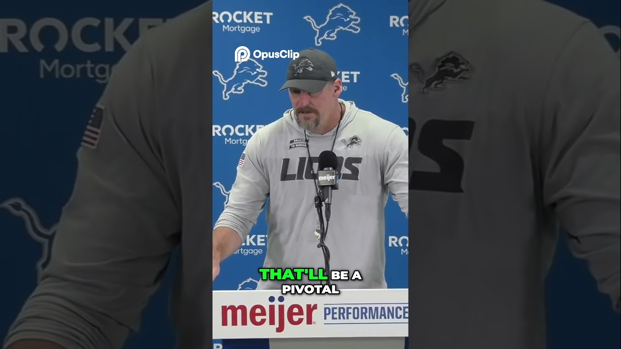Dan Campbell - Mastering Game Strategy: Key Insights for Success #detroitlions #greenbaypackers #nfl