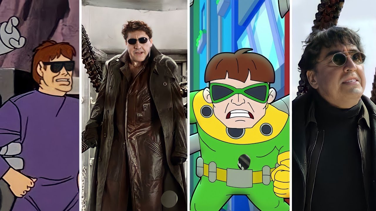 Evolution of Doctor Octopus in Cartoons & Movies (1967 - 2022)