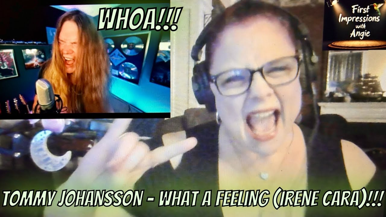 Tommy Johansson - What A Feeliing (Irene Cara) Reaction!!! - HOT!!!