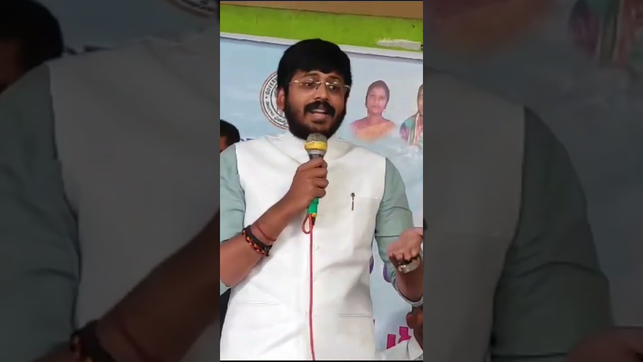 MLA Medak Dr.Mynampally Rohith Speech