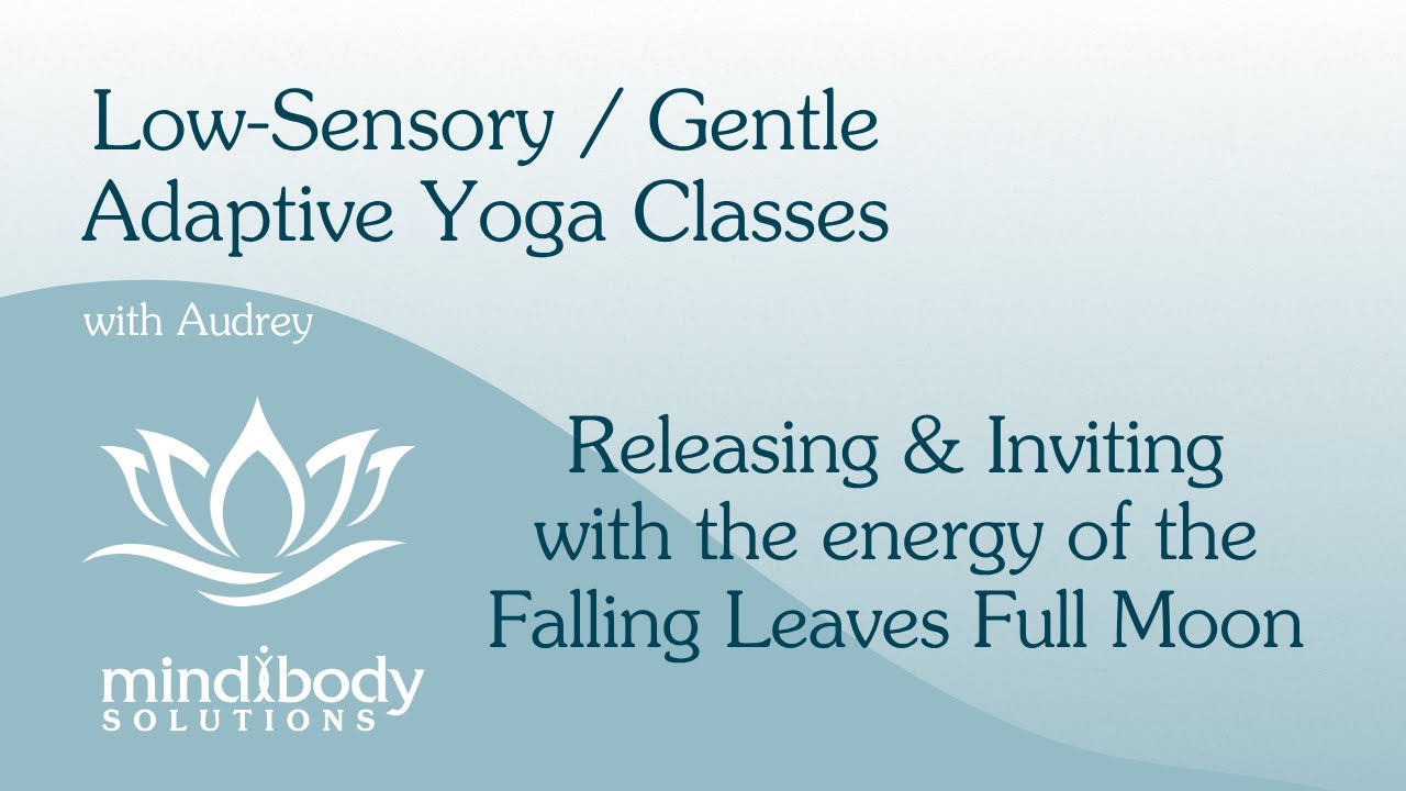Releasing & Inviting With the Energy of the Falling Leaves Full Moon |Low-Sensory Class with Audrey