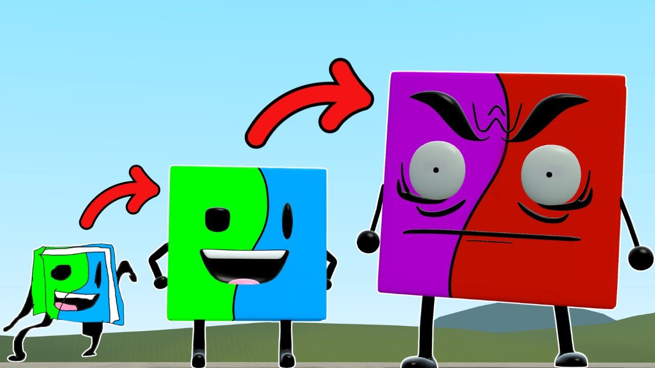 📕The Evolution of The Book( 2D , 3DMemes Book , Monster Book )Battle For Dream Island in Gmod