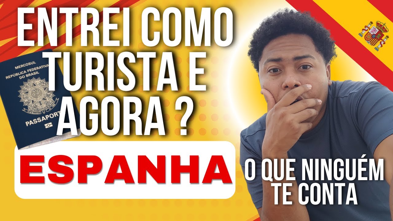 VIM PRA ESPANHA COMO TURISTA: E AGORA? DOCUMENTOS, TRABALHO E PRIMEIROS PASSOS EM 2025 #morandofora