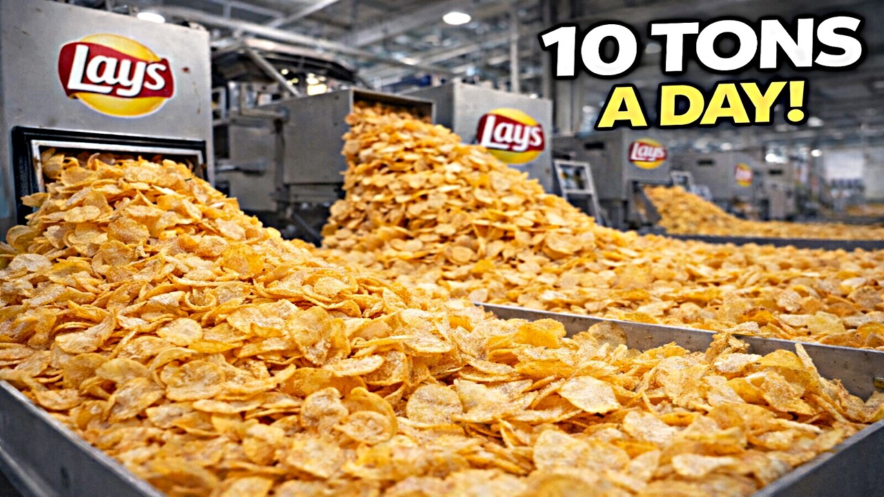 How Lay’s Makes 10 Tons of Chips Every Day
